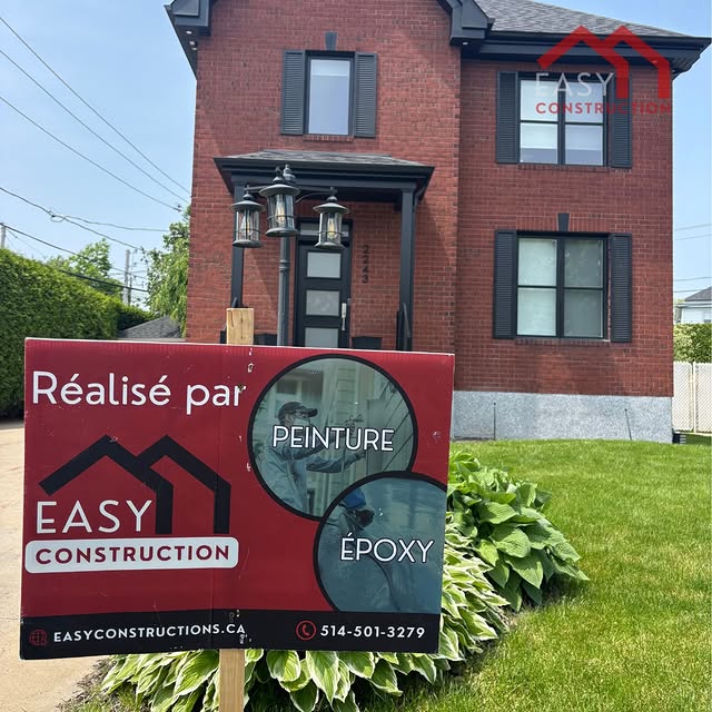 Projet Peinture extérieure à Façade complète · Brossard