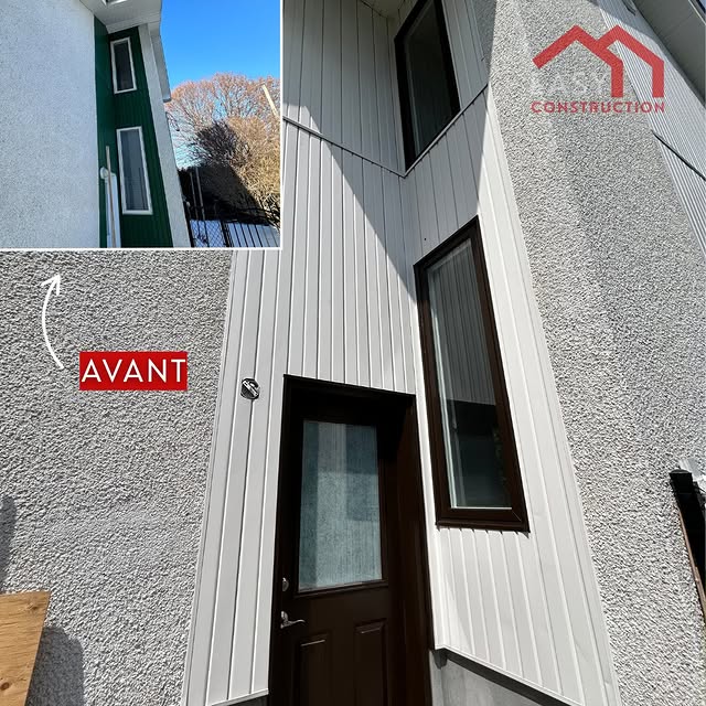 Projet Peinture extérieure à Maison à étages · Saint-Bruno