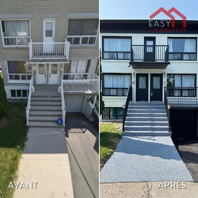 Projet Peinture extérieure à Brique peinte sur cottage · Blainville